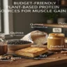 Budget-Friendly Plant-Based Protein Sources for Muscle Gain