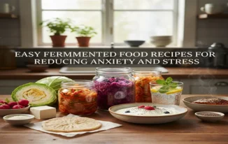 Easy Fermented Food Recipes for Reducing Anxiety and Stress