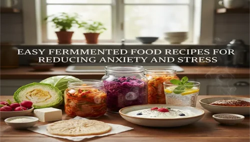 Easy Fermented Food Recipes for Reducing Anxiety and Stress