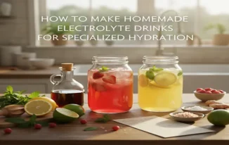 How to Make Homemade Electrolyte Drinks for Specialized Hydration