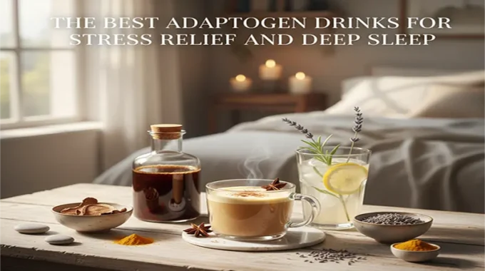 The Best Adaptogen Drinks for Stress Relief and Deep Sleep